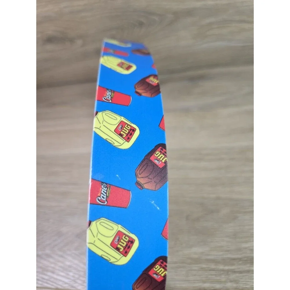 Raising Canes Jug Lemonade Iced Tea Plastic Vinyl Belt Total length of belt 38in